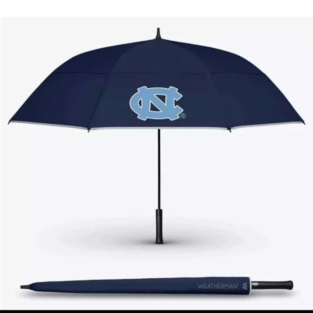Weatherman UNC North Carolina Tarheels 68" Golf Umbrella
